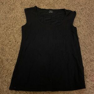 Grace Black Tank Top